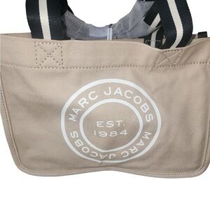 Marc Jacobs Tan Canvas Tote Bag NWT